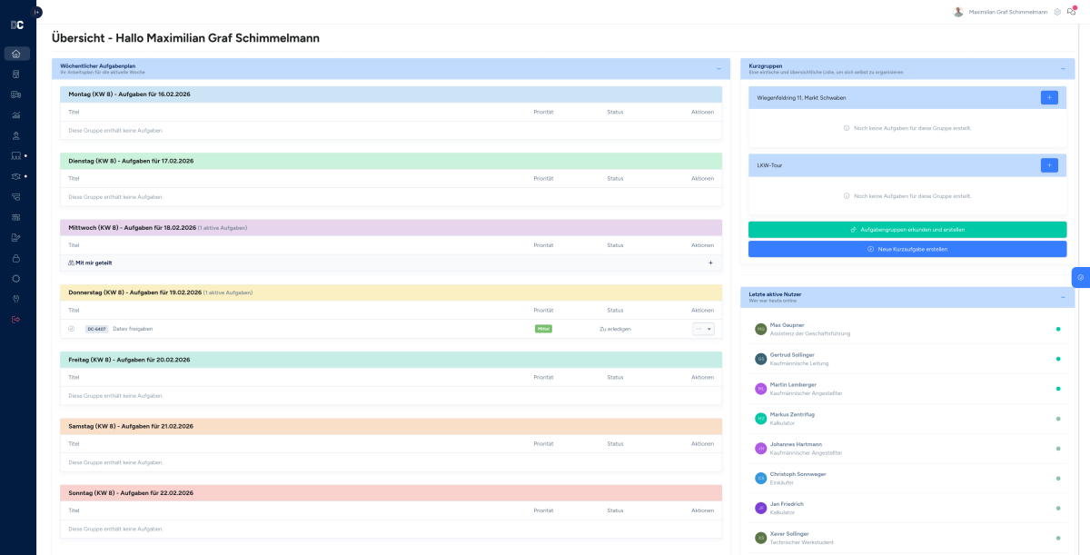 DigiConstruct Dashboard